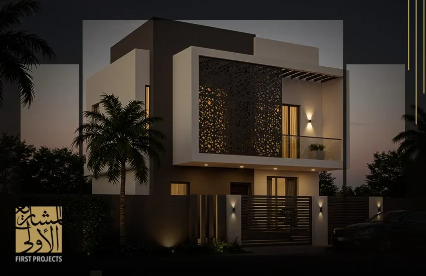 أفخم فلل للبيع حي الربيع تُقدمها شركة المشاريع الأولى