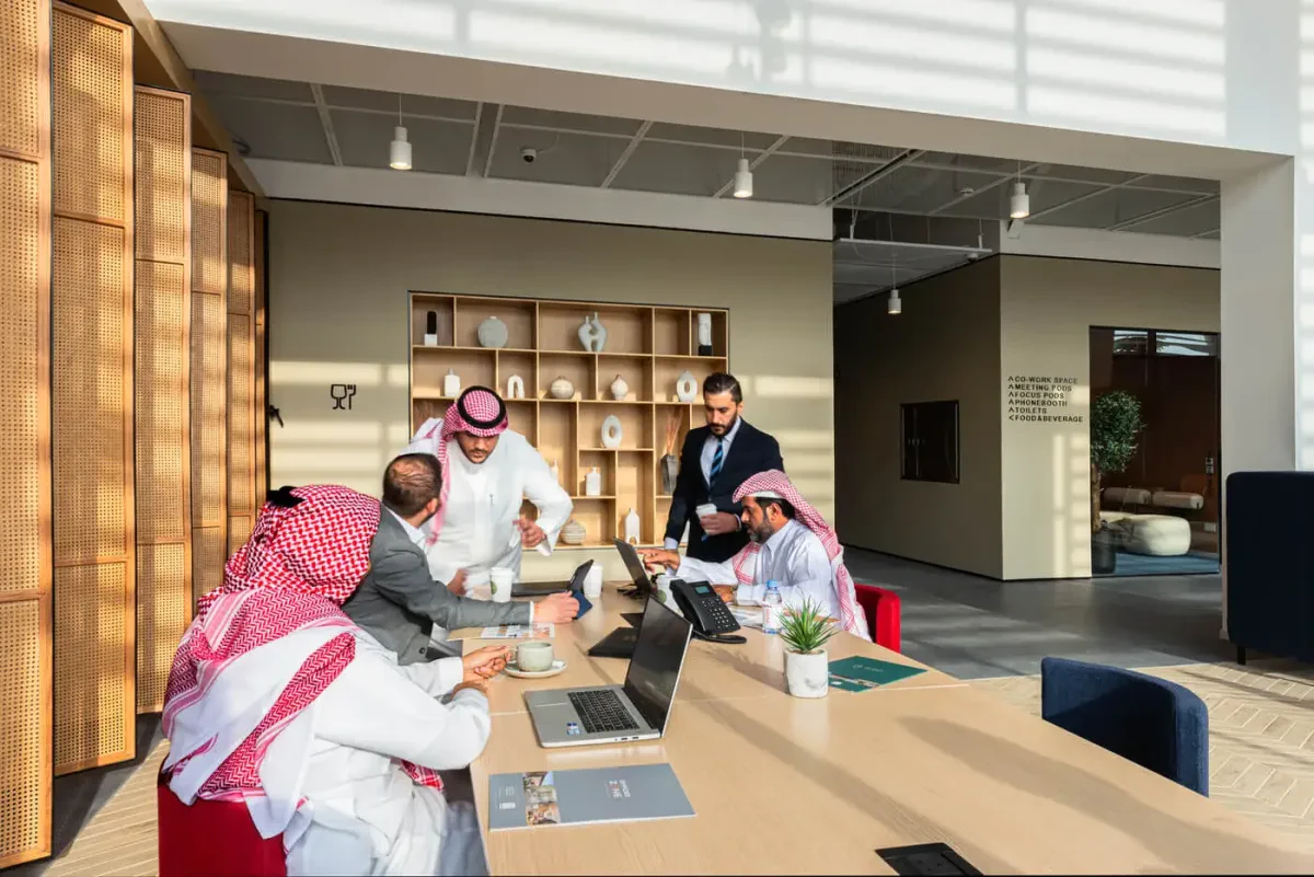 اوفيسز زون، حي الملك سلمان